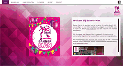 Desktop Screenshot of banner-man.nl