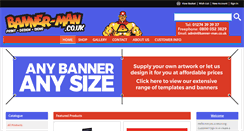 Desktop Screenshot of banner-man.co.uk